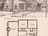 Home Plan Books 1924 Modern Colonial Revival Cottage 1920s House Plans
