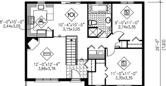 Home Plan Design 0 Square Feet Traditional Style House Plan 2 Beds 1 00 Baths 900 Sq Ft