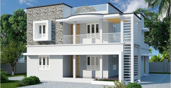 Home Plan Designer 1565 Sq Ft Double Floor Contemporary Home Designs