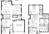 Home Plan Details Gorgeous Modern Double Storey House Plans Australia