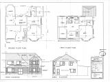 Home Plan Drawings Floor Plan Elevation Bungalow House