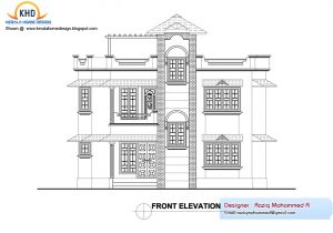 Home Plan Elevation Home Plan and Elevation Kerala House Design Idea