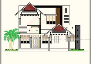 Home Plan Elevation00 Sq Ft Kerala Model House Plans 1500 Sq Ft Unique 98 Kerala
