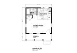 Home Plan for00 Sq Ft 300 Square Foot Cabin Plans