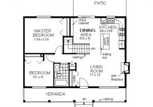 Home Plan for00 Sq Ft Country Style House Plan 2 Beds 1 00 Baths 900 Sq Ft