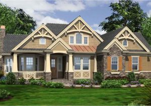 Home Plan Images One Story Craftsman Style House Plans Craftsman Bungalow