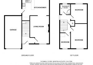Home Plan Newton Aycliffe Gamul Close Newton Aycliffe 3 Bed Detached House 135 000