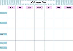 Home Plan Weekly Weekly Menu Template E Commerce