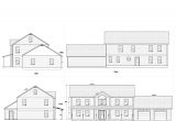 Home Plan with Elevation Elevations the New Architect