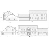 Home Plan with Elevation Elevations the New Architect
