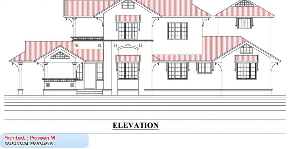 Home Plan with Elevation Inspiring House Plan Section Elevation Photo Home