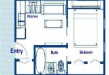 Home Plan00 Sq Feet 200 Sq Ft Cabin Plans Under 200 Sq Ft Home 200 Square
