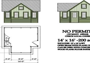 Home Plan00 Sq Feet 200 Square Foot Cabin Plans 200 Square Foot Living