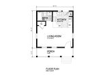Home Plan00 Square Feet 300 Square Foot Cabin Plans