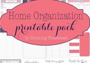 Home Planning Binder Home organization Printables Page 3 Of 4 Blooming