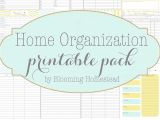 Home Planning Binder Home organization Printables Page 3 Of 4 Blooming
