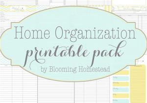 Home Planning Binder Home organization Printables Page 3 Of 4 Blooming