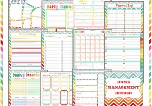 Home Planning Binder More Than 200 Free Home Management Binder Printables Fab