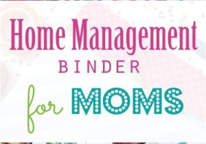 Home Planning Binder the Mom Planner Home Management Binder for Moms