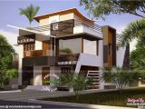 Home Plans and Designs with Photos Floor Plan Ultra Modern House Kerala Home Design Plans
