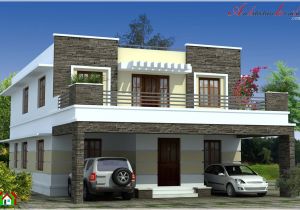 Home Plans Architecture Simple Contemporary Style Kerala House Elevation