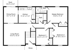 Home Plans Design Basics High Quality Basic House Plans 8 Bi Level Home Floor