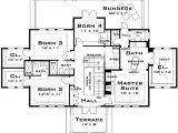 Home Plans for Large Families Plan W44040td for the Large Family E Architectural Design