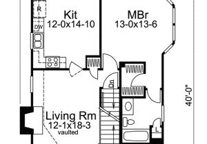Home Plans for Small Lots Country Appeal for A Small Lot 57027ha 1st Floor