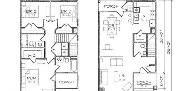 Home Plans for Small Lots Small House Plans for Narrow Lot Home Deco Plans