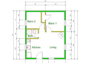 Home Plans forx30 Site 20 X 30 Site House Plans