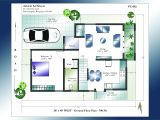 Home Plans forx40 Site north Facing House Plans 30 40