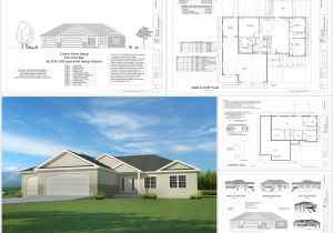 Home Plans Free Downloads Download This Weeks Free House Plan H194 1668 Sq Ft 3 Bdm