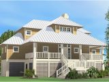 Home Plans On Pilings Shelter Cottage Piling Foundation 2117 Sf southern