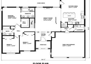 Home Plans Ontario Bungalow House Floor Plans Small Bungalow House Plans