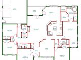 Home Plans Single Story Traditional Ranch House Plan Single Level One Story Ranch