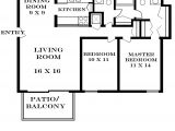 Home Plans Square Feet 2 Bedroom Floor Plans for 700 Sq Ft House Home Deco Plans
