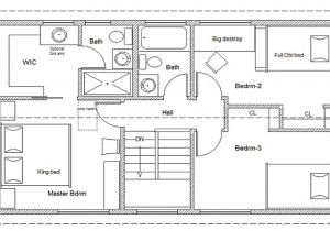 Home Plans to Build 2 Bedroom House Simple Plan Simple House Floor Plan
