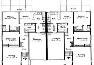 Home Plans with 2 Master Suites Small Two Bedroom House Plans House Plans with Two Master