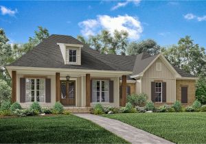 Home Plans with 3 Bedrm 1900 Sq Ft Acadian House Plan 142 1163