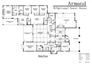 Home Plans with attached Guest House Floor Plans with attached Guest House