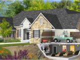 Home Plans with Basement Garage Basement Entry Garage House Plans