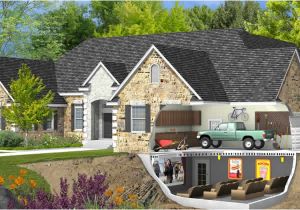 Home Plans with Basement Garage Basement Entry Garage House Plans