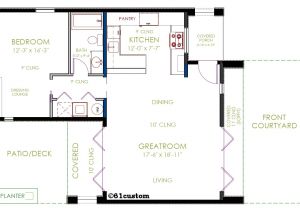 Home Plans with Casitas Casita Plan Small Modern House Plan 61custom