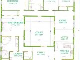 Home Plans with Courtyard Center Courtyard House Plans with 2831 Square Feet This