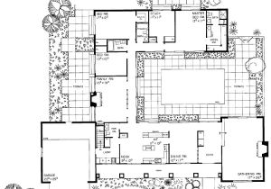 Home Plans with Courtyard Courtyard Plan House Plans for the Compound Pinterest