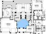 Home Plans with Courtyards Plan W16369md Spacious Interior Courtyard E
