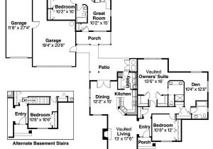 Home Plans with Detached Guest House Detached Guest Cottage or In Law Suite House Plan Hunters