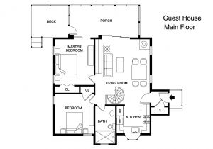 Home Plans with Guest House Adobe Guest House Plans Cottage House Plans