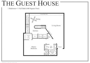 Home Plans with Guest Houses Backyard Pool Houses and Cabanas Small Guest House Floor