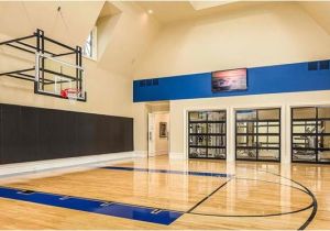Home Plans with Indoor Basketball Court 15 Ideas for Indoor Home Basketball Courts Home Design Lover